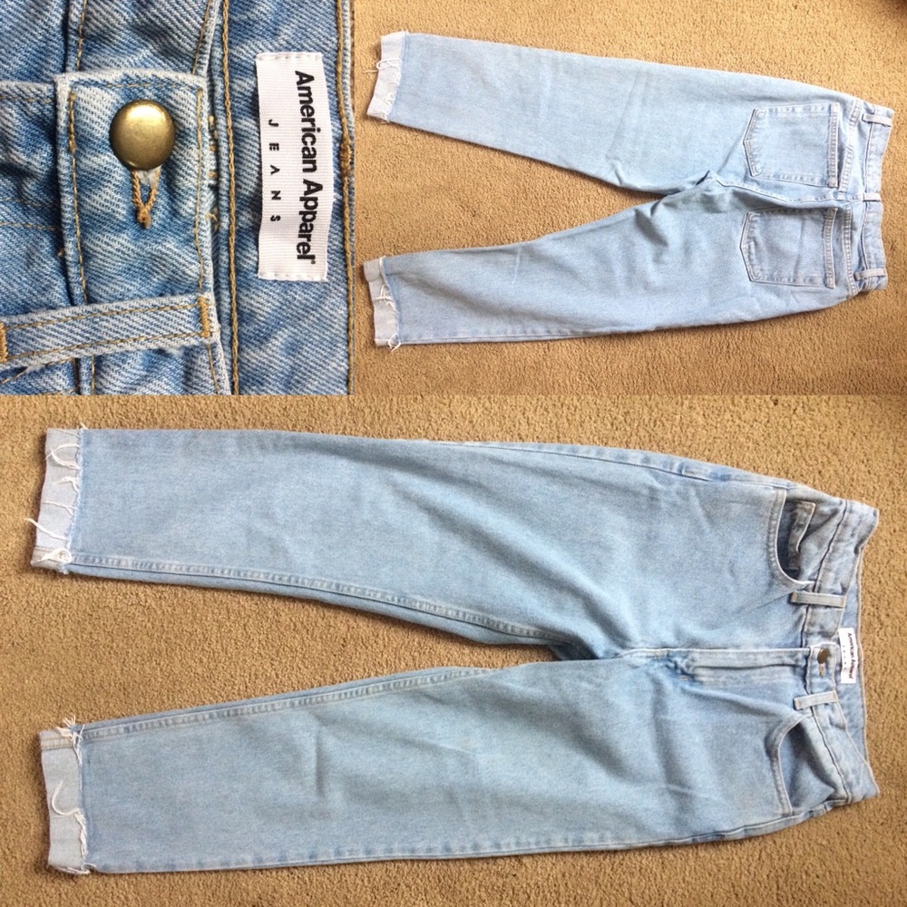 High rise jeans